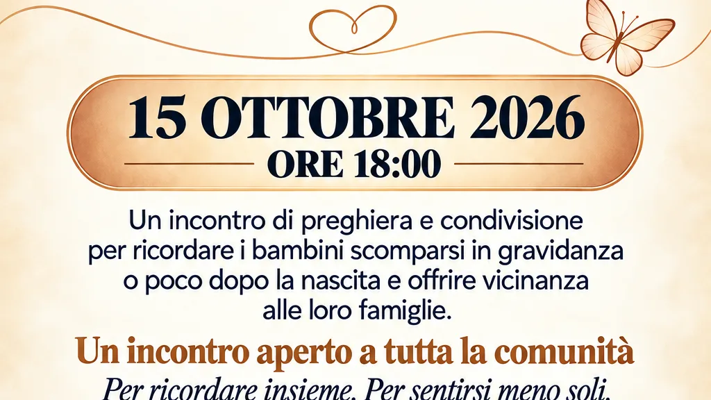 Cassino, il 15 ottobre un incontro dedicato al lutto perinatale
