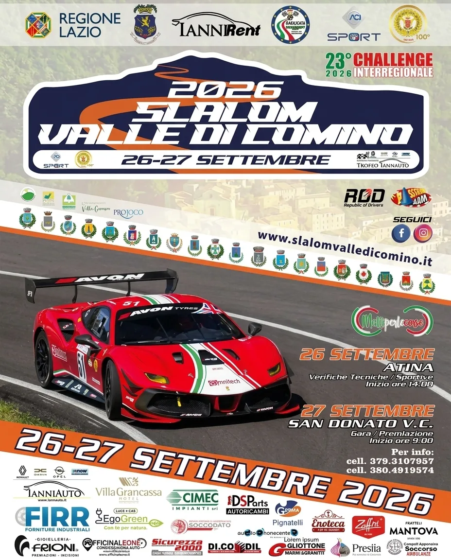 2026 Slalom Valle di Comino