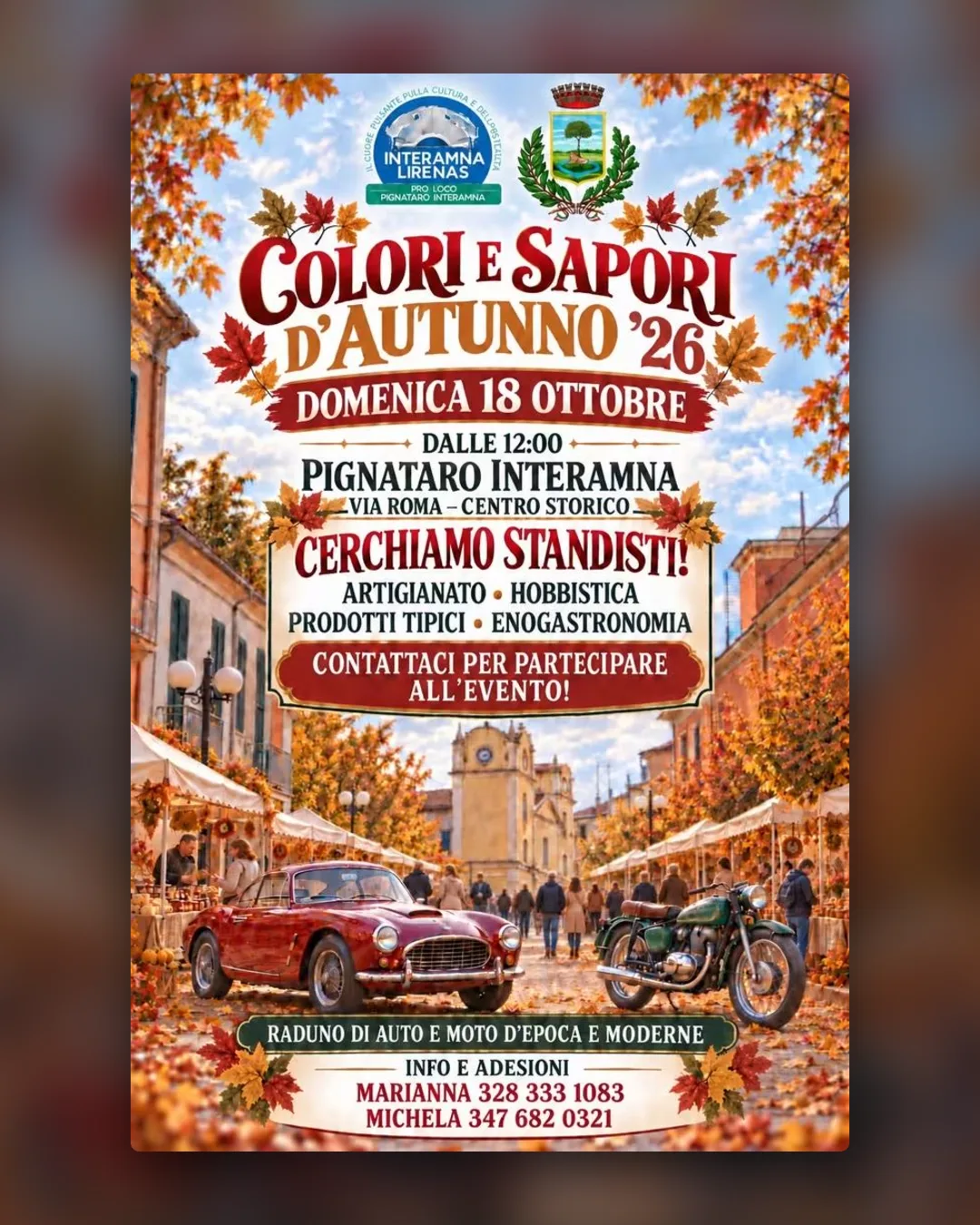 Artigianato, Sapori e Motori