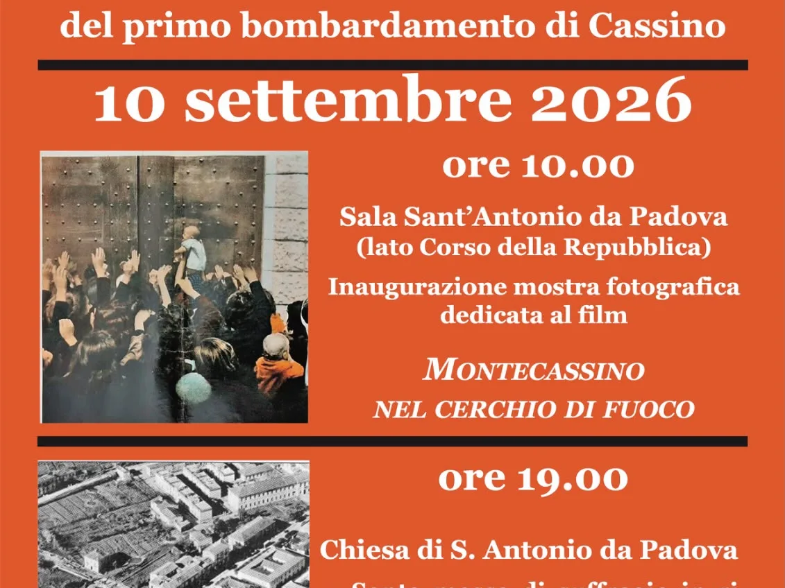 83° anniversario del bombardamento di Cassino