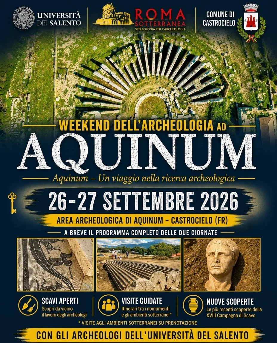 Weekend dell’Archeologia ad Aquinum