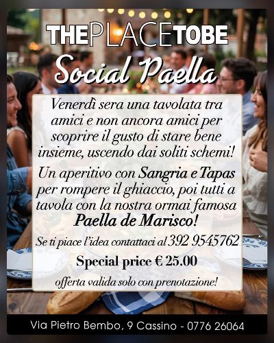 The Place ToBe Social Paella