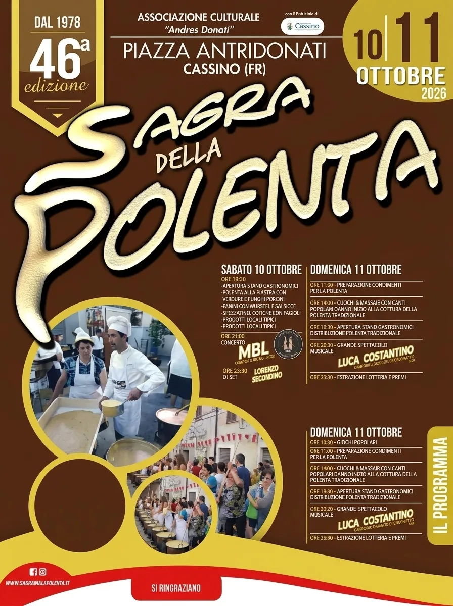 46° Edizione della Sagra della Polenta