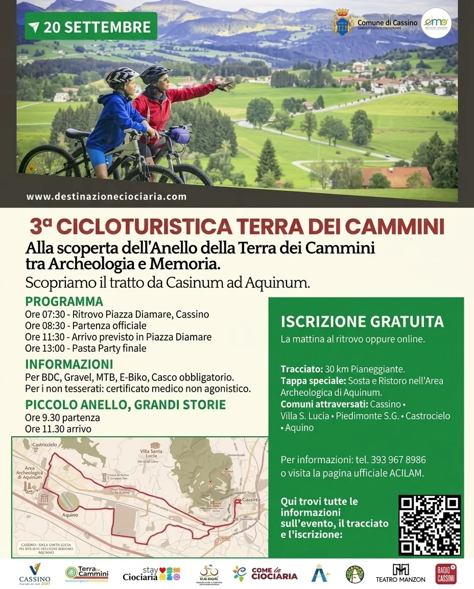3ª Cicloturistica Terra dei Cammini