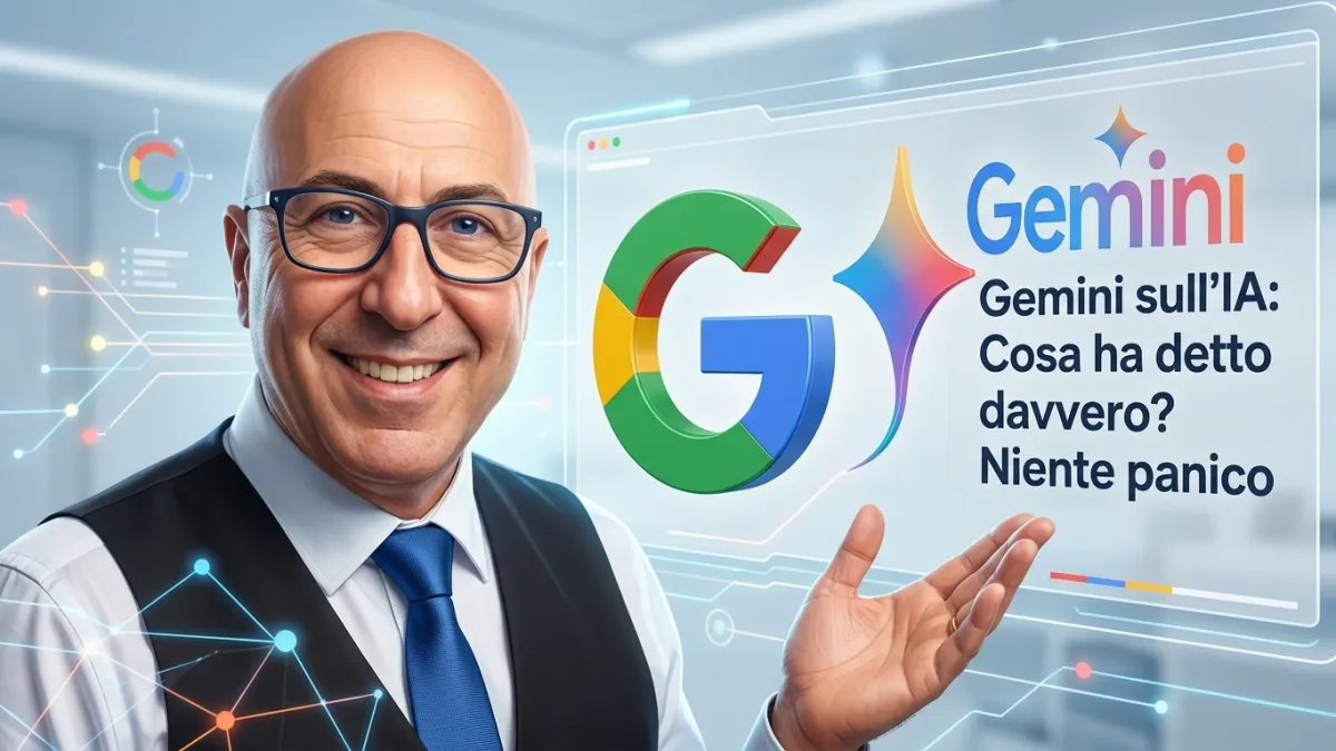 IA fuori controllo e rischio estinzione? Cosa ha detto davvero Gemini | NonnoWeb