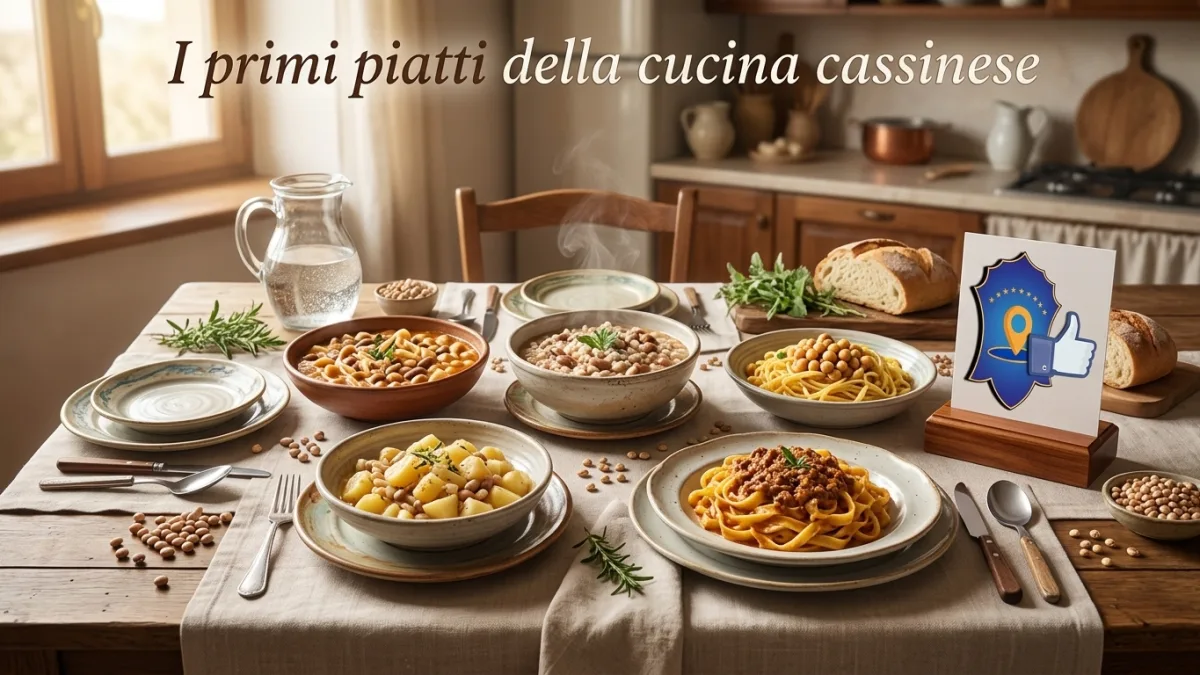 I primi piatti della cucina cassinese