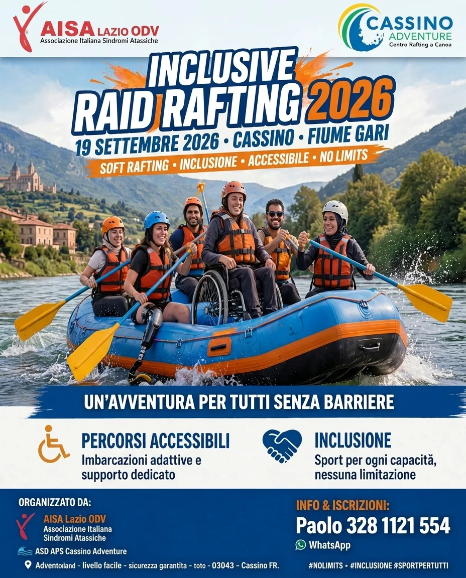 Inclusive Raid Rafting Cassino 2026