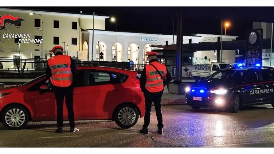 Maxi controlli dei carabinieri: Cassino sotto la lente