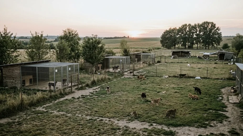 Rifugio per cani abusivo scoperto da ASL e Forestali: scattano le sanzioni