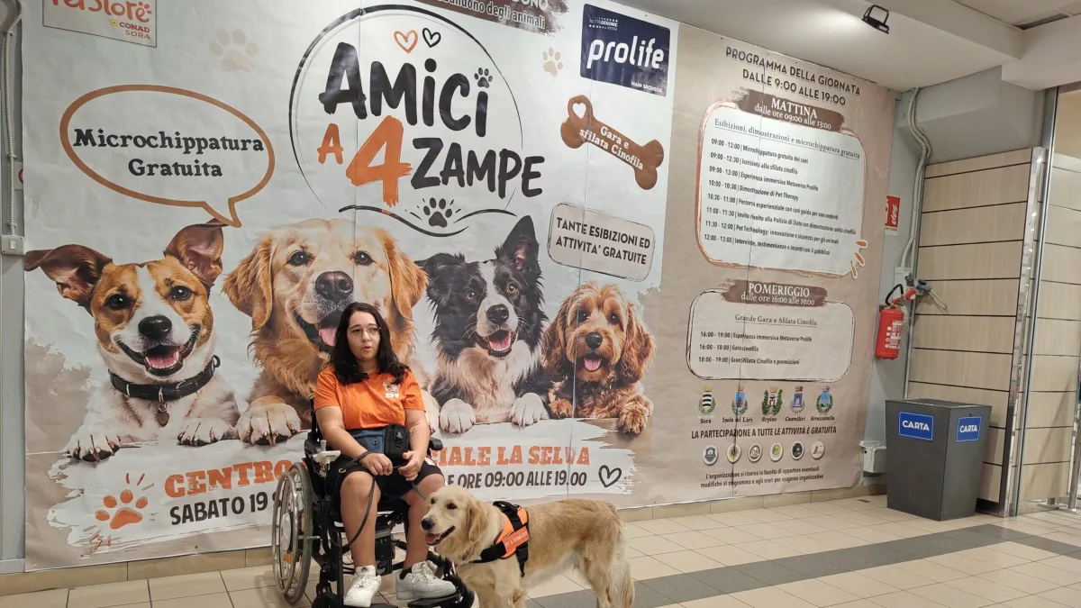 “Amici a 4 Zampe”, sabato al centro commerciale “La Selva” di Sora l’evento di microchippatura gratuita e non solo