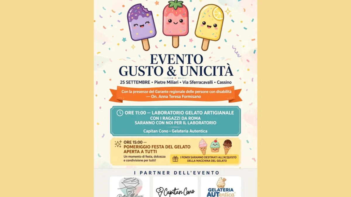 Gusto e unicità: la Festa del Gelato...tre volte buono