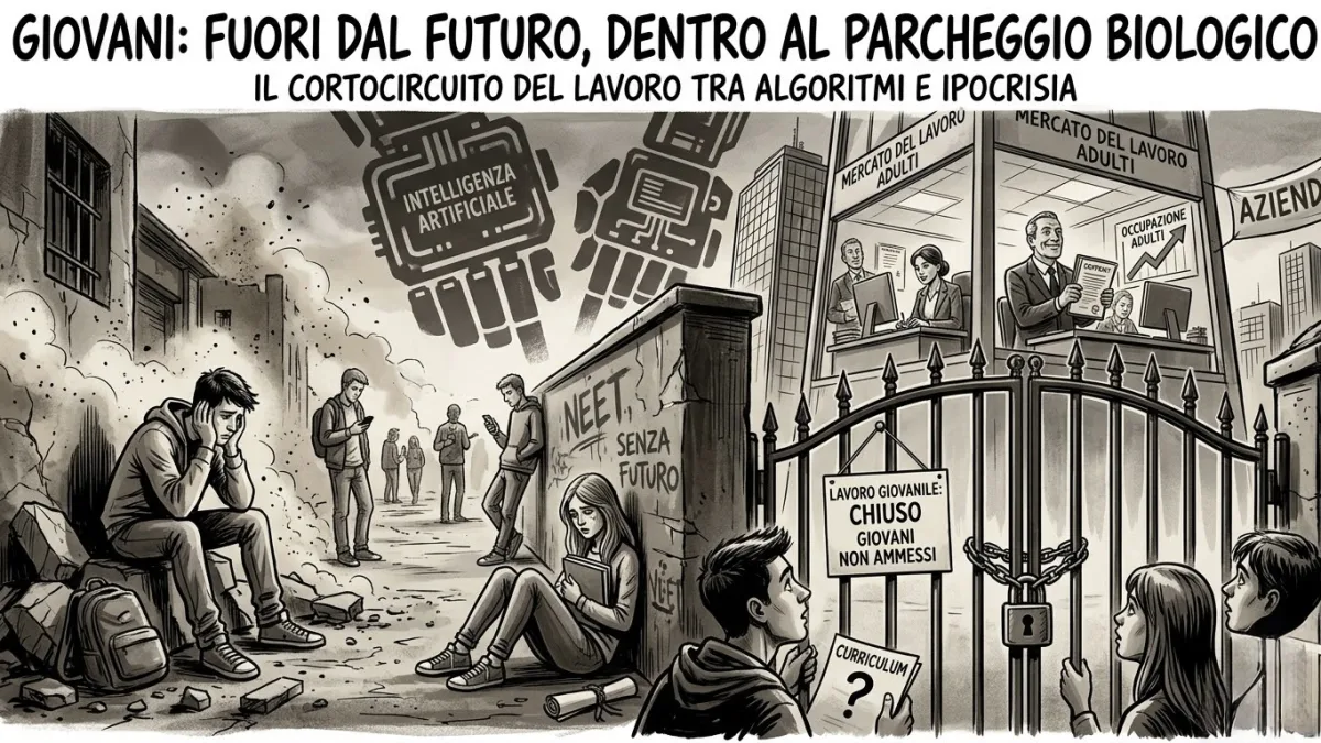 67 milioni di ragazzi senza futuro. La grande illusione del progresso tecnologico.
