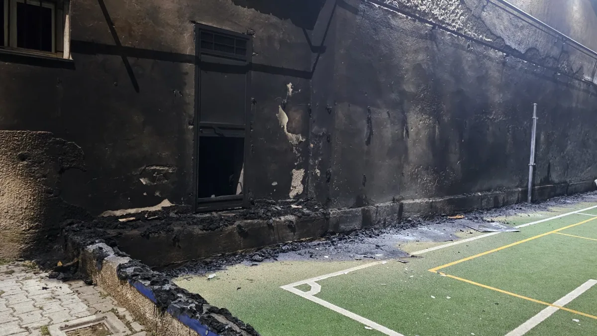 San Vittore del Lazio (FR) – Appiccano il fuoco al campetto, individuati. Scuola chiusa lunedì
