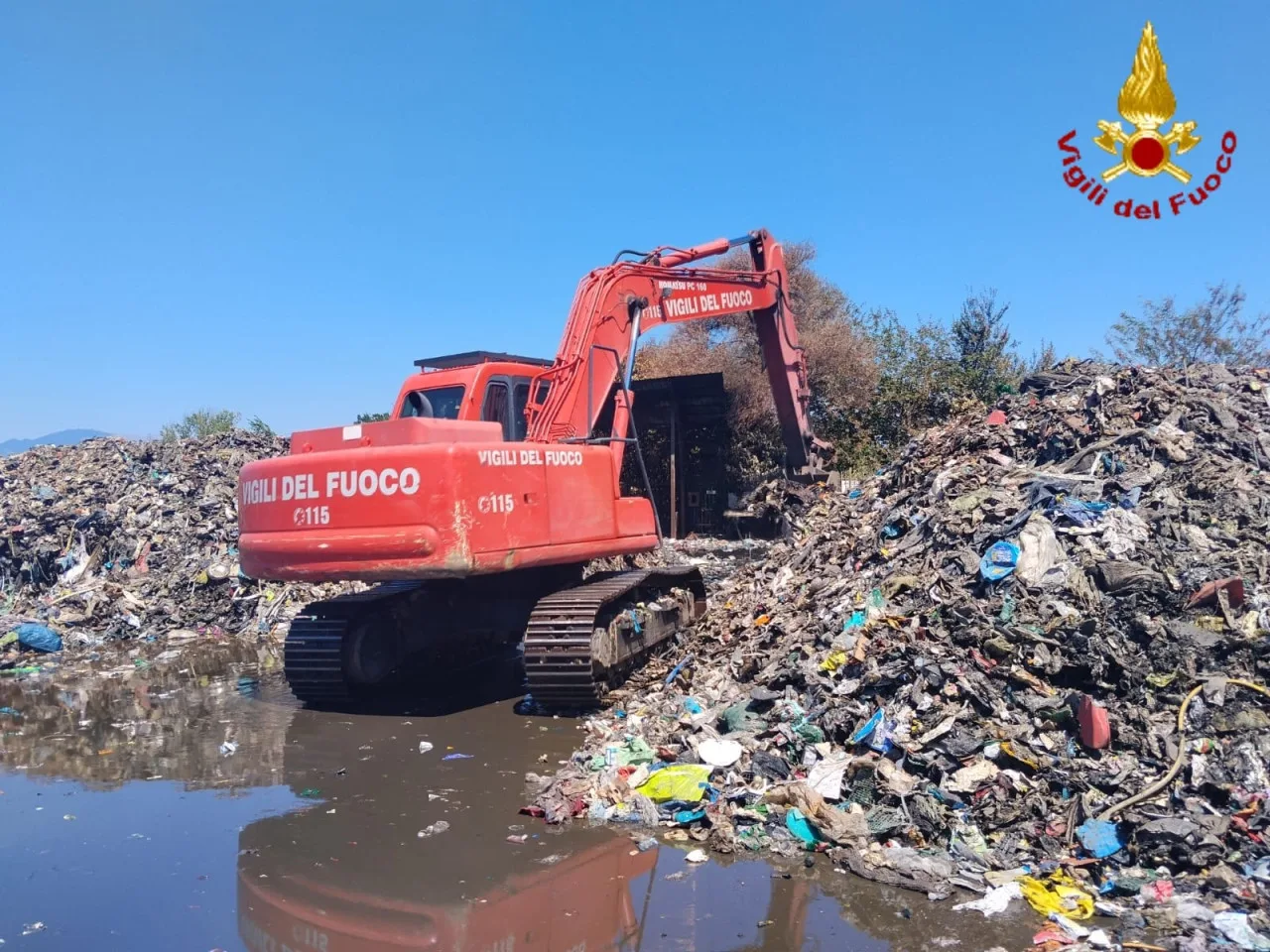 Incendio REMAT, il GrIG chiede verifiche: "Quali conseguenze su ambiente e salute?"