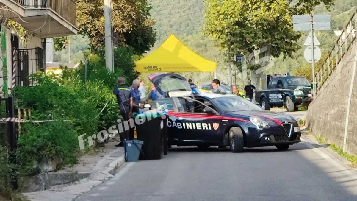 Arsenale da guerra a Campoli Appennino: convalidato l’arresto di Del Proposto, ai domiciliari con braccialetto elettronico