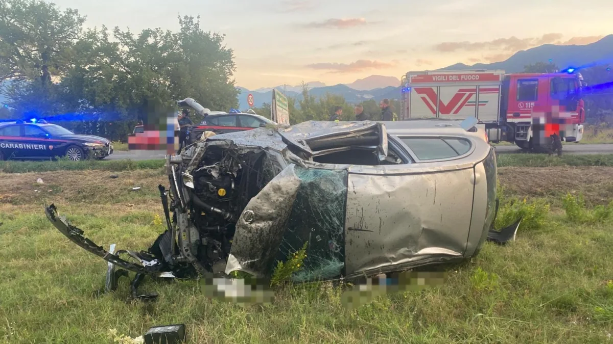 Cassino – Si ribalta con l’auto sulla Casilina, muore 39enne