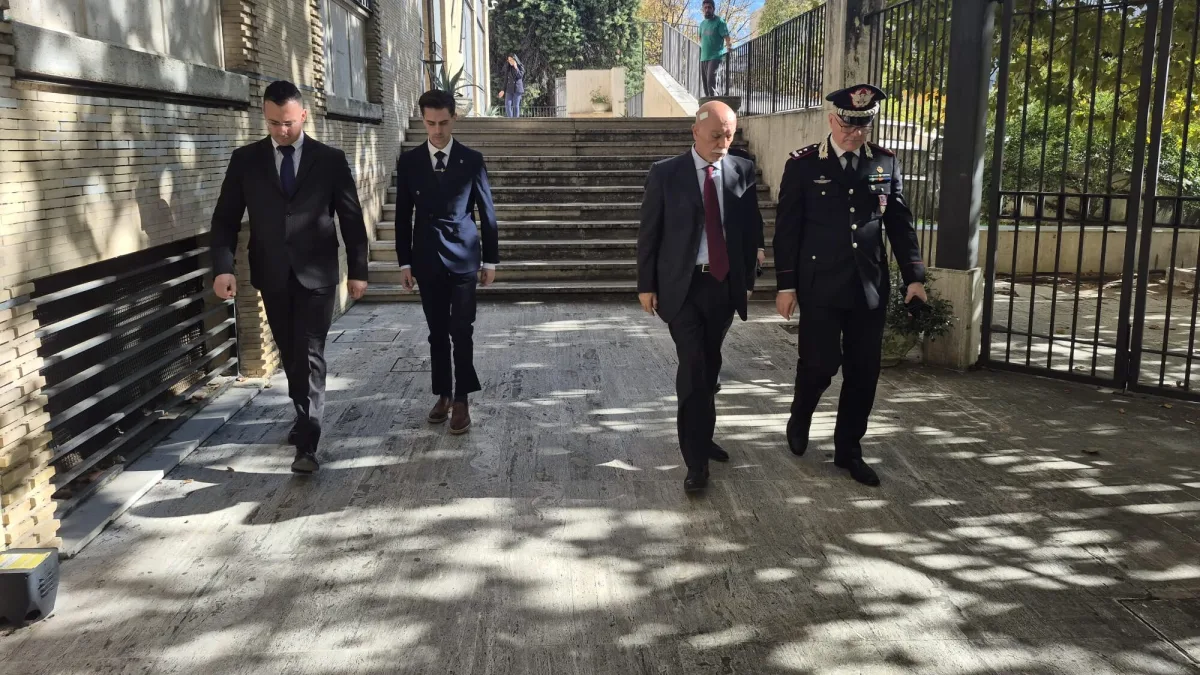 Legalità e sicurezza, il generale Cantoni incontra il procuratore Fucci: la sinergia tra Arma e magistratura