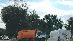 Incidente tra due mezzi pesanti sulla Casilina