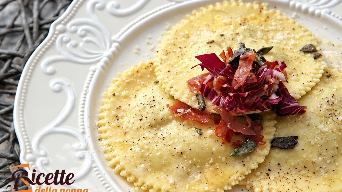 Ravioli al radicchio