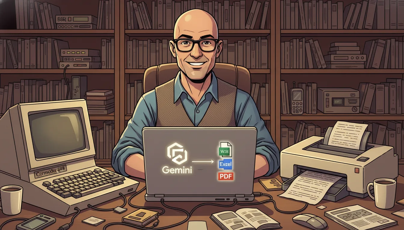 Gemini si fa 'Magico': Documenti Word, Excel e PDF Direttamente in Chat! La Meraviglia di Nonno Digitale!