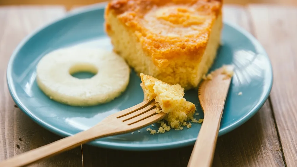 Torta all’ananas senza burro