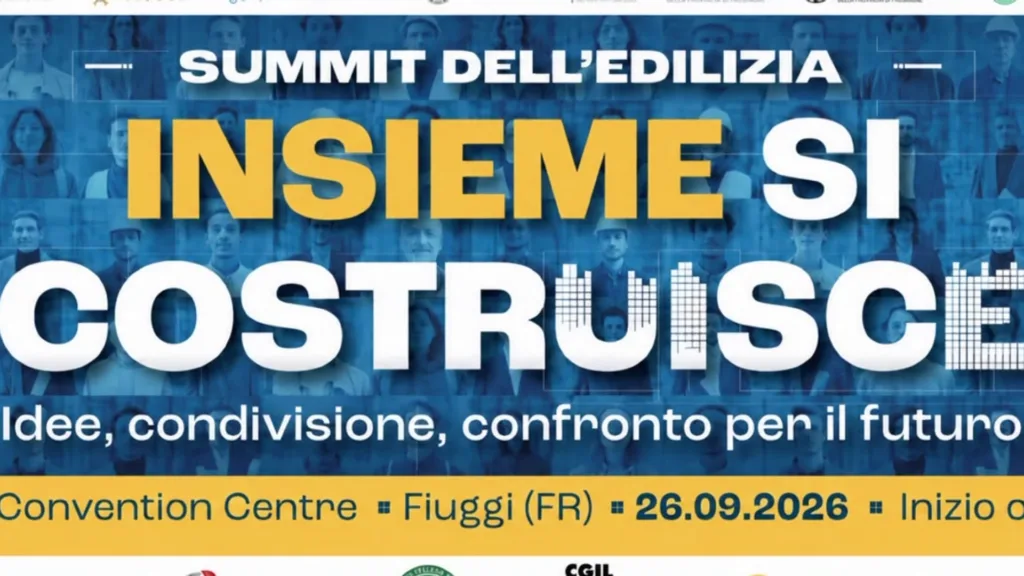 Fiuggi (FR) – Con Ance “Insieme si costruisce”. Imprenditori, lavoratori e istituzioni sullo stesso palco