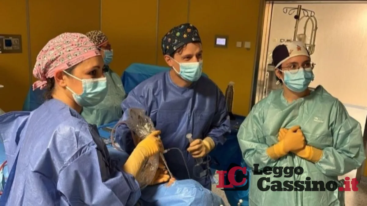 Due interventi salvavita all’Ospedale “Fabrizio Spaziani” di Frosinone