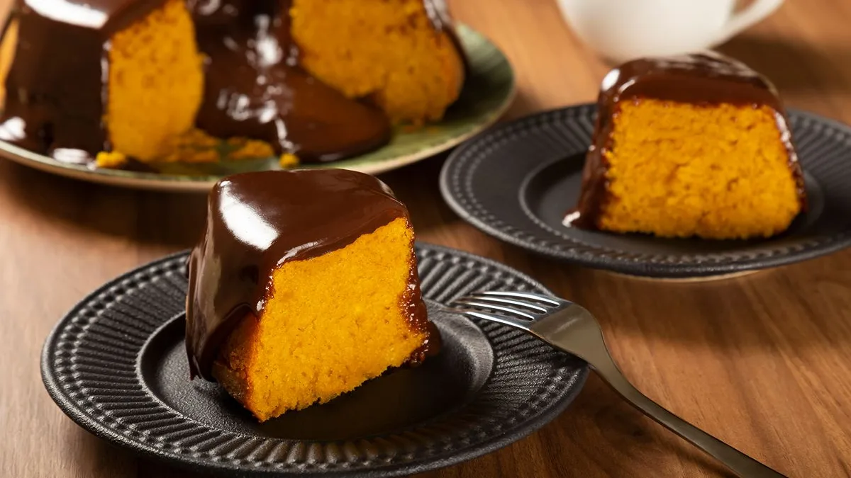 Ciambella al cioccolato e arancia