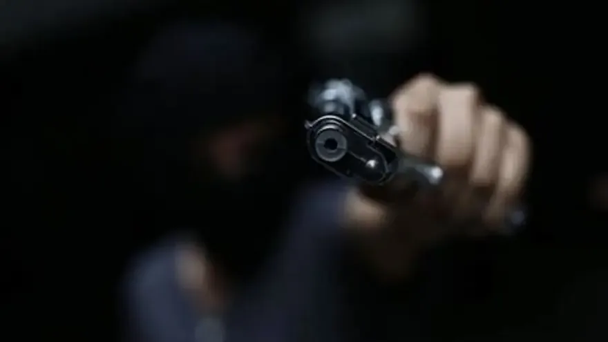Si ritrova con una pistola puntata in viso nella notte e riesce a far scappare i ladri