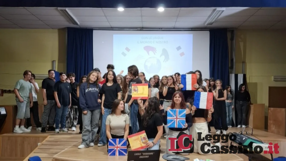 Il Liceo Varrone di Cassino ha celebrato la Giornata europea delle Lingue