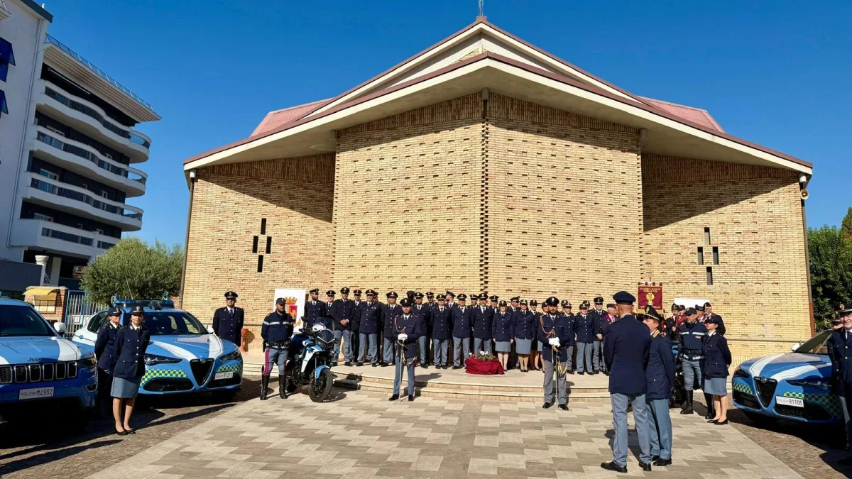 Frosinone – La Polizia di Stato celebra il suo Patrono San Michele Arcangelo, il Vescovo: “Imparo da voi il dono della vita”