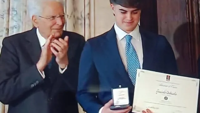 Castrocielo (FR) – Alfieri del lavoro, Giacinto Iadecola premiato dal presidente Mattarella