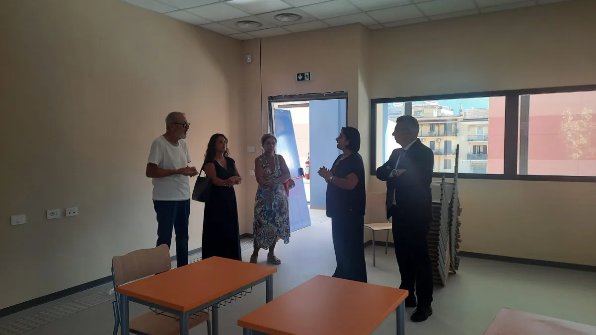 Cassino (FR) – Scuola Media Conte, oggi il sopralluogo. A breve l’inaugurazione