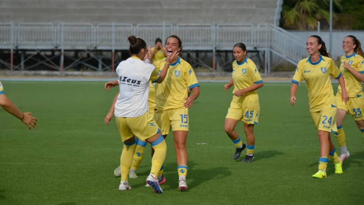 Calcio F – Il Frosinone cala il tris in rimonta: Lumezzane battuto 3-1