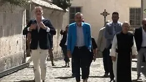 Alessandro Giuli a Trisulti: «Un luogo speciale, di grandissimo rilievo storico»
