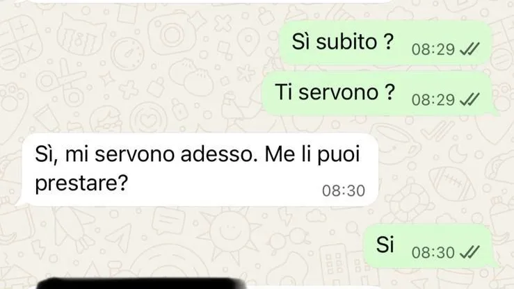 Cassinate – Quando la truffa parte dal WhatsApp dell’amico
