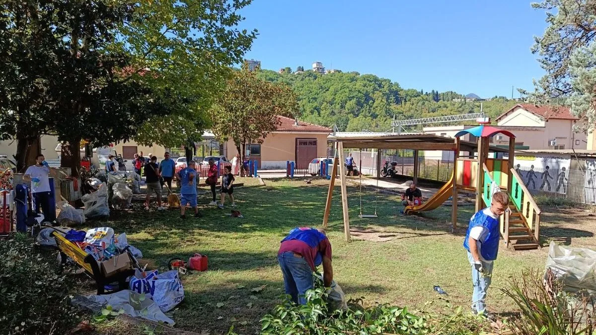 World Cleanup Day, a Ceccano raccolti 60 kg di rifiuti e rimossi 300 kg di sfalci: spazio anche al decoro urbano