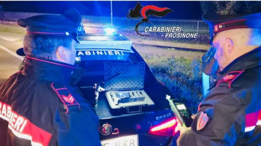 Pontecorvo: rifiuta il test antidroga al volante, denunciato 48enne