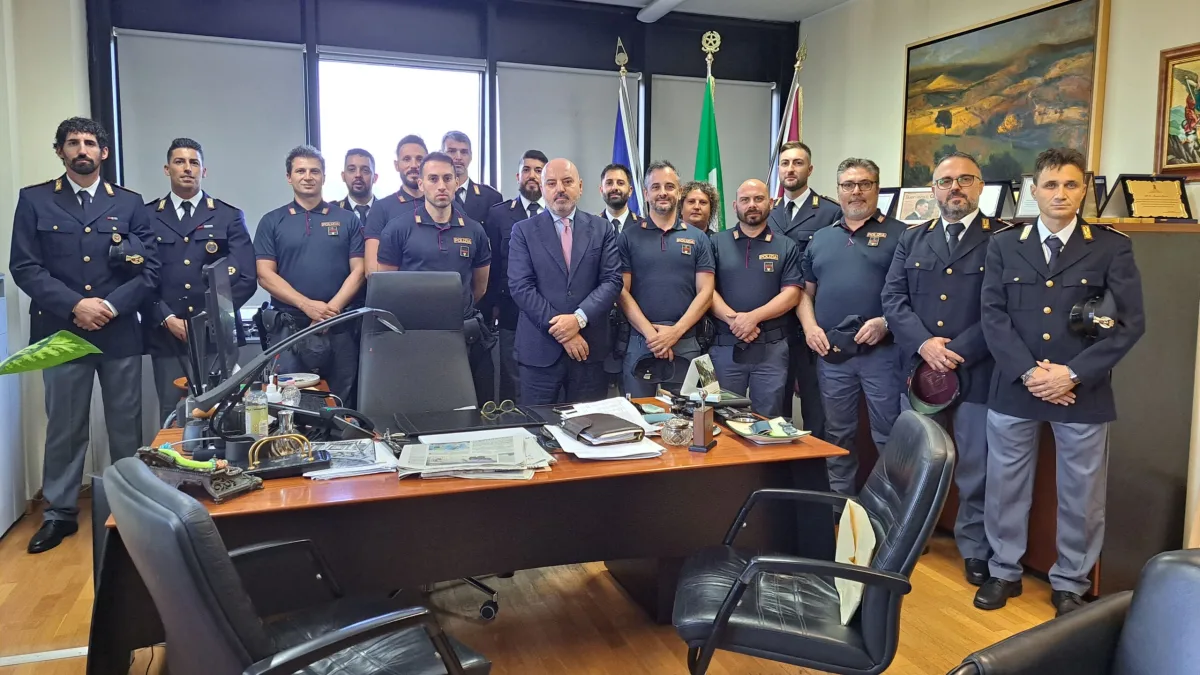 Frosinone, rinforzi per la Polizia: arrivano 17 nuovi agenti