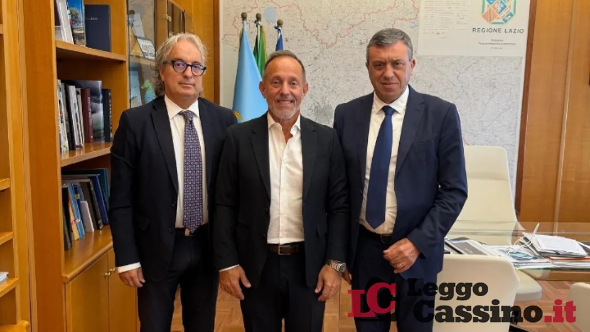 Anbi Lazio incontra l'Assessore Regionale Giancarlo Righini
