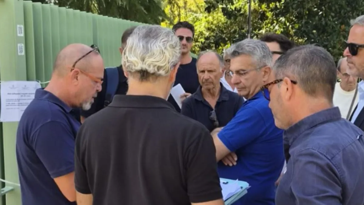 Cassino, la villa comunale sotto la lente dei periti: prelevati campioni di terreno