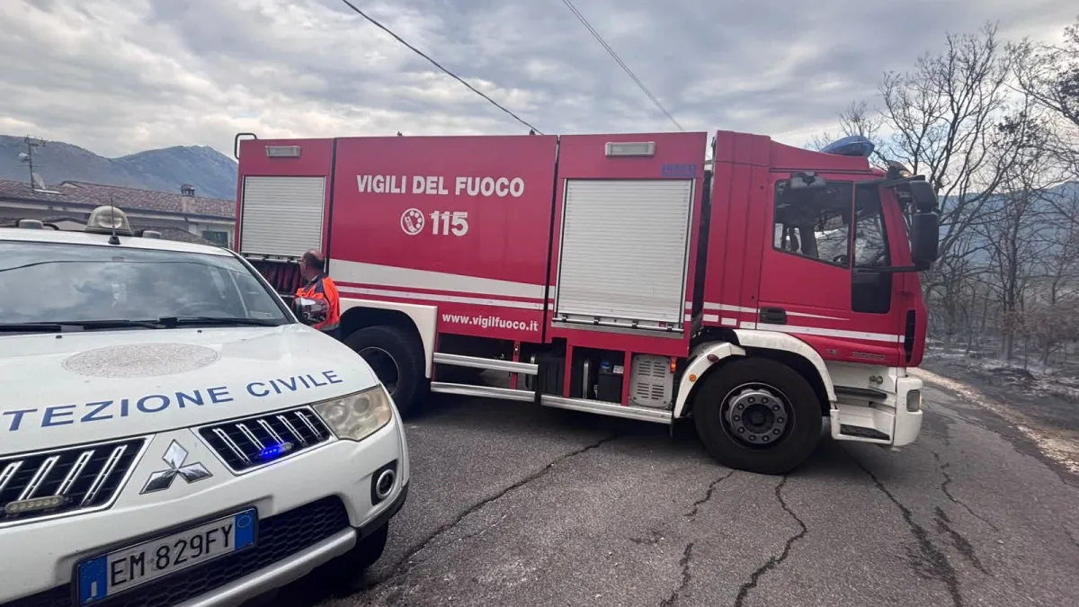 Fiamme e paura ieri a San Vittore, l’intervento tempestivo ha fatto la differenza