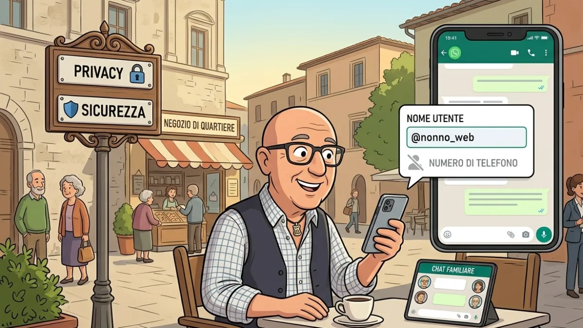 WhatsApp e nome utente: come funziona, a cosa serve e come usarlo bene | NonnoWeb