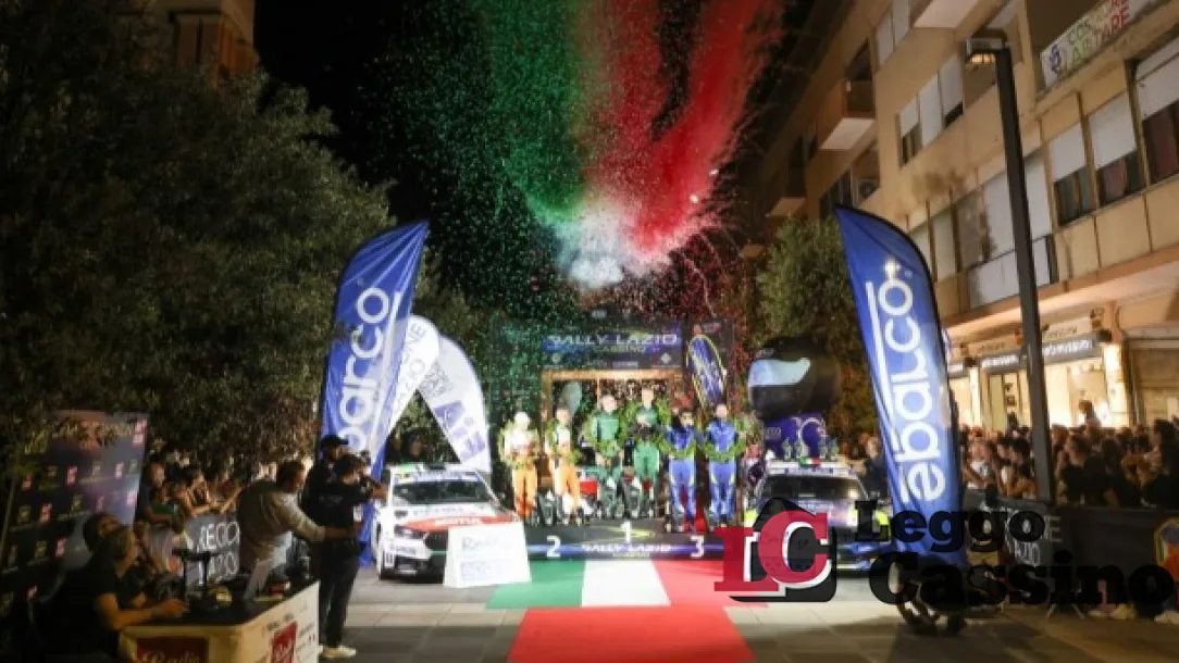 Il Rally del Lazio Cassino incorona Avbelj. Nucita e Daprà completano il podio