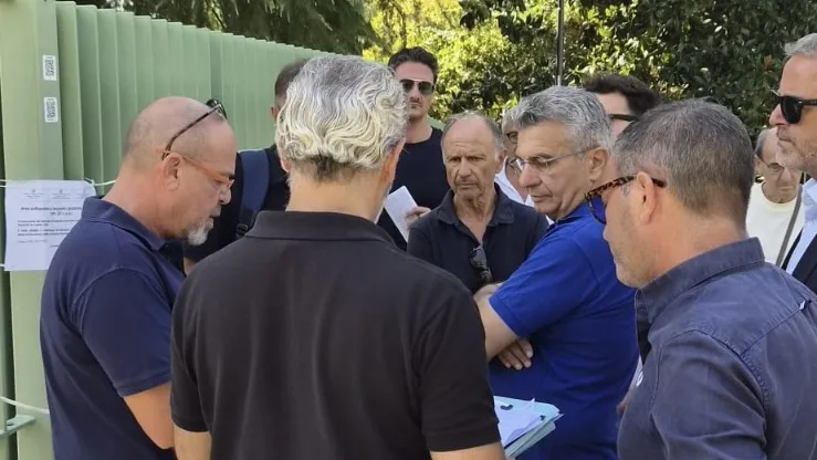 Villa Comunale, al via le verifiche sul terreno. Il sindaco Salera: «Comune parte lesa, tuteleremo la città»