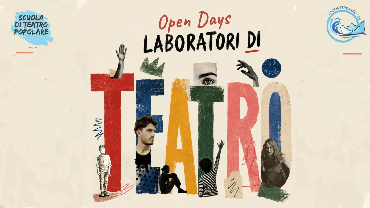 Al via il nono anno della Scuola di Teatro Popolare di Anagni: dal 21 settembre gli Open Day 2026/2027