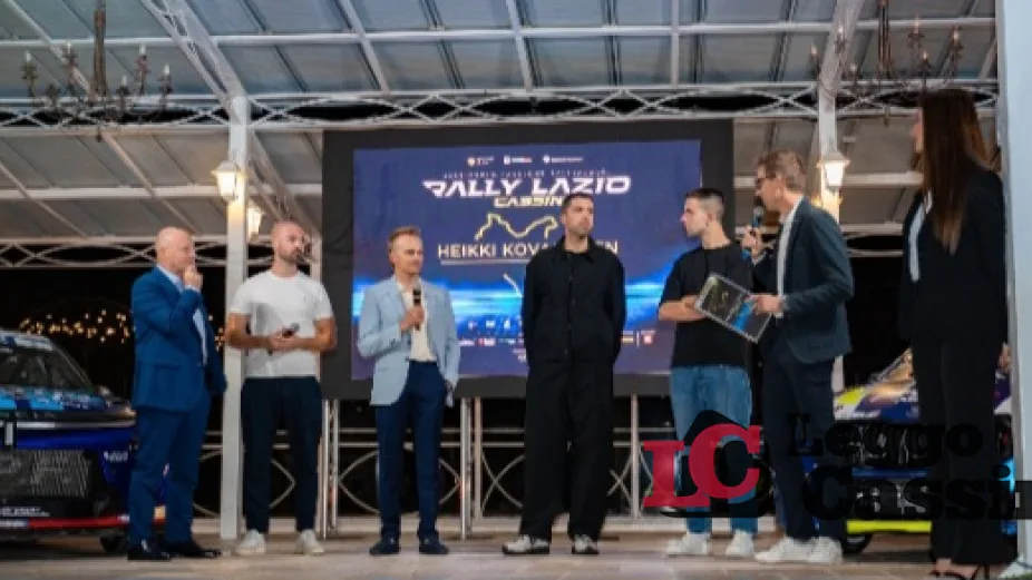 Rally del Lazio Cassino 2026: ieri la cena di gala, questa sera la conferenza stampa ufficiale