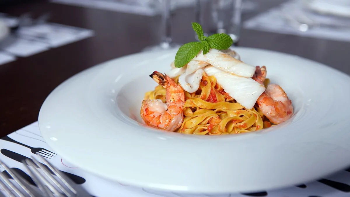 Pasta con cicale di mare