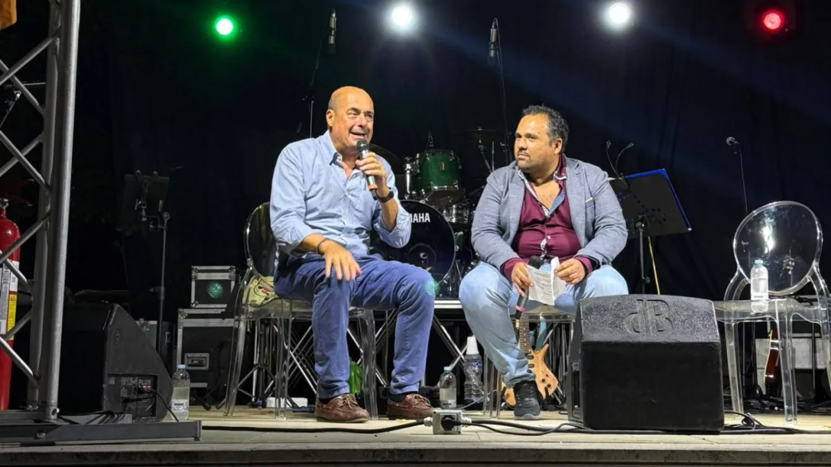 Festa dell'Unità di Ausonia, la sfida di Zingaretti: “Costruire un’alternativa credibile alle destre”