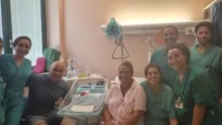 Frosinone – Parto numero 500 allo Spaziani, l’abbraccio dell’Asl a Gabriele e a Matthias, frusinate ‘per caso’